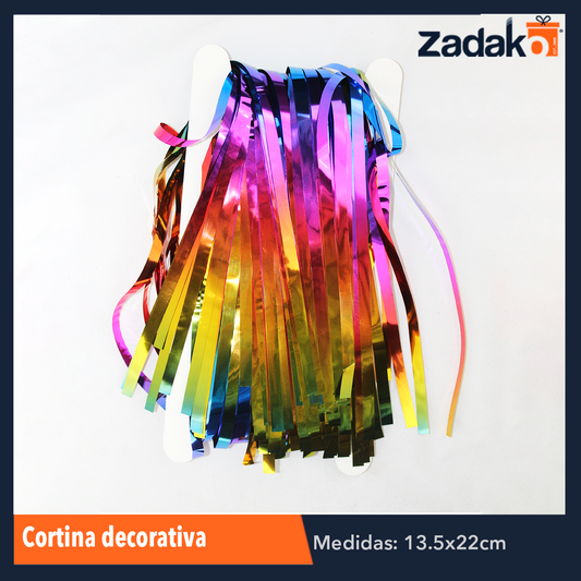 N-GPM-2319  GPM-2319 ZFI-0056 CORTINA DECORATIVA, CON 1 PZ O CAJA CON 300 PZS