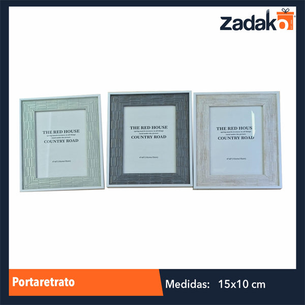 ZH-0214 / HFY-10469  PORTARETRATO DE 10 X 15 CM CON 1 PZ O CAJA CON 96 PZS