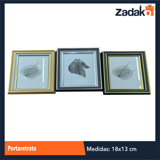 ZH-0239 PORTARETRATO DE 13x18 CM CON 1 PZ O CAJA CON 72 PZS