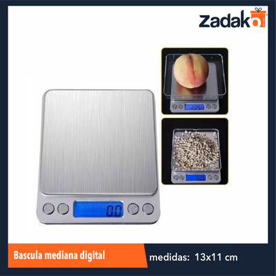 ZH-0352 BASCULA MEDIANA DIGITAL CON 1 PZ O CAJA CON 60 PZS