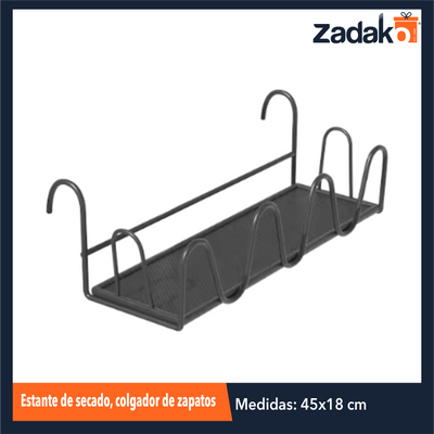 ZH-2223 ESTANTE DE SECADO, COLGADOR DE ZAPATOS CON 1 PZ O CAJA CON 30 PZS