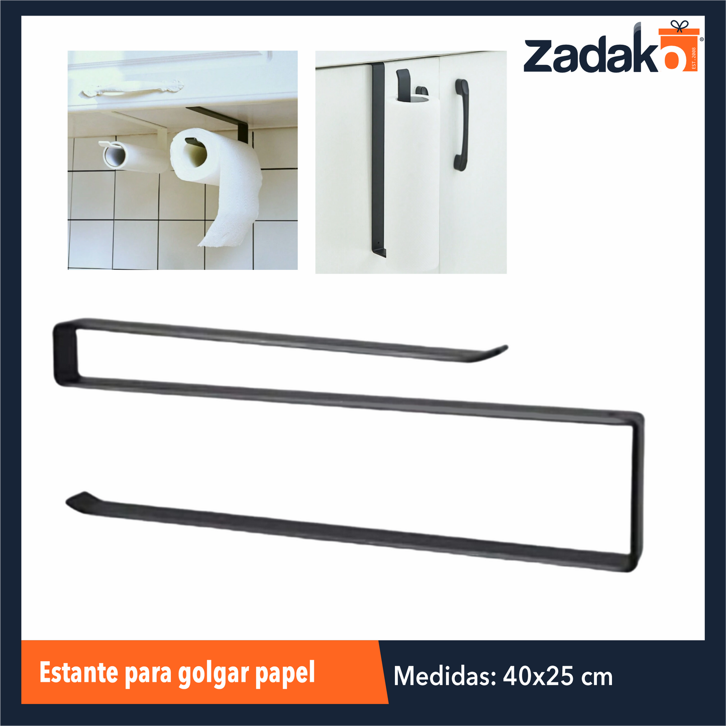 ZH-2229 ESTANTE PARA GOLGAR PAPEL CON 1 PZ O CAJA CON 100 PZS