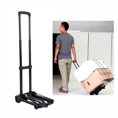 ZH-2269 CARRO DE MANO PEGABLE PORTATIL Y RESISTENTE,CARRITO DE UTILIDAD PEGABLE MULTIPOSICIÓN PARA EL HOGAR, LA OFICINA Y EL USO DE VIAJE CON 1 PZS O CAJA CON 10 PZS