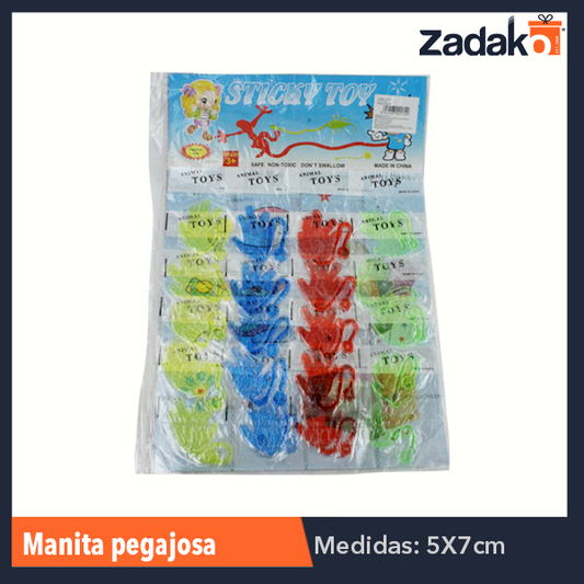 GPM-0462 ZJ-0049 MANITA PEGAJOSA, CON 20 PZS, O CAJA CON 100 PQTS