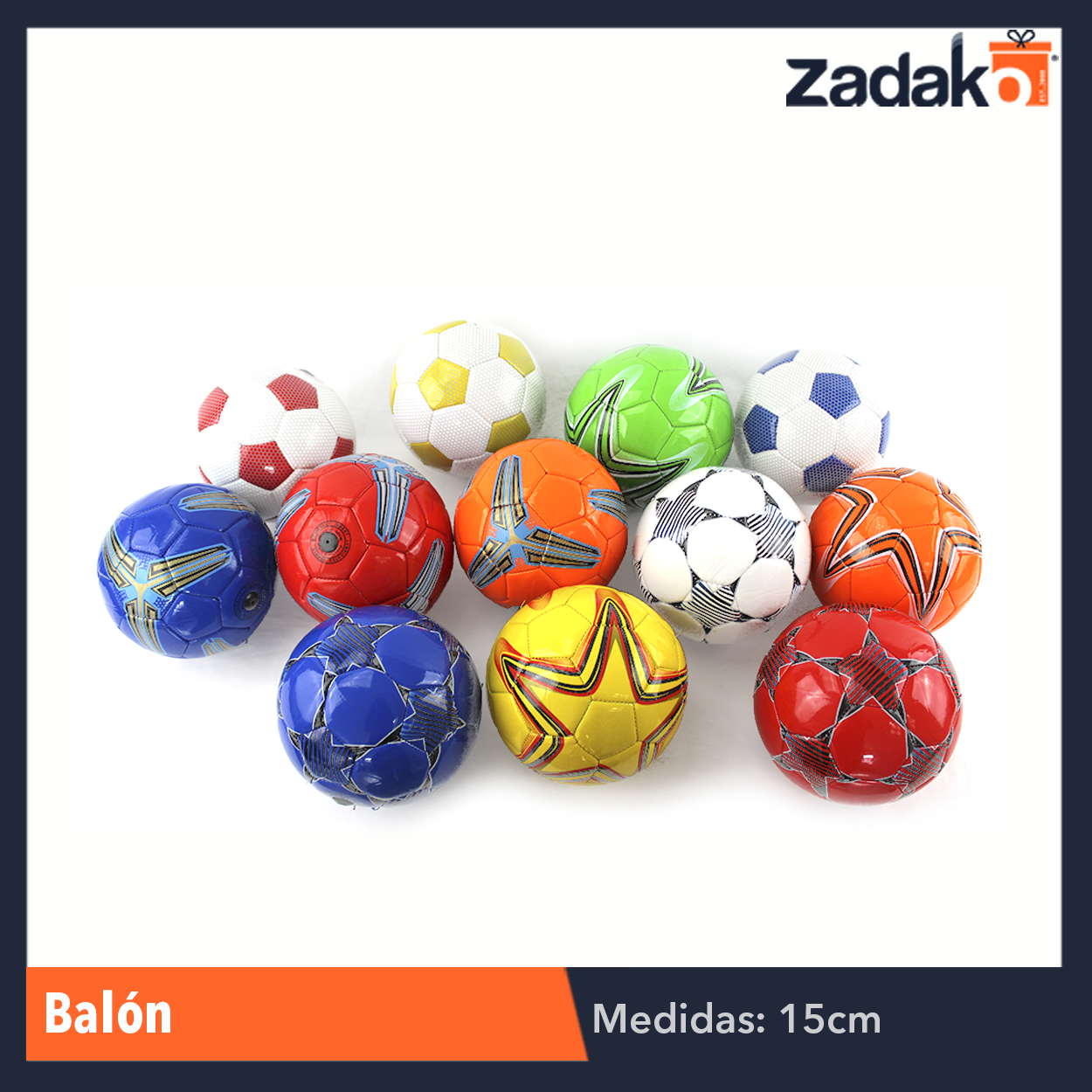 ZJ-0502 BALÓN 15 CM, CON 1 PZ O CAJA CON 200 PZS