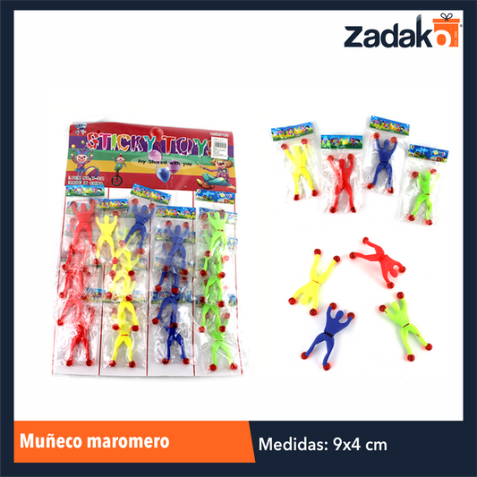 GPM-0635 ZJ-0545 MUÑECO MAROMERO, CON 20 PZS, O CAJA CON 100 PQTS