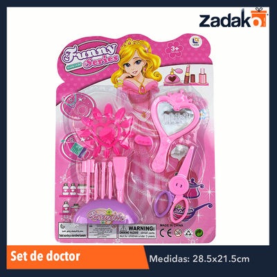ZJ-0750 JGO DE BELLEZA EN BLISTER, CON 1 PZ O CAJA CON 288 PZS