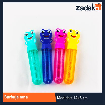 ZJ-1272 BURBUJA RANA CON 24 PIEZAS, O CAJA CON 18 PQTS