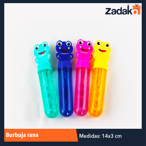 ZJ-1272 BURBUJA RANA CON 24 PIEZAS, O CAJA CON 18 PQTS