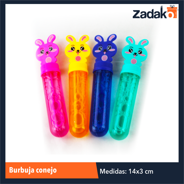 ZJ-1273 BURBUJA CONEJO CON 24 PZS  O CAJA CON 18 PQTS