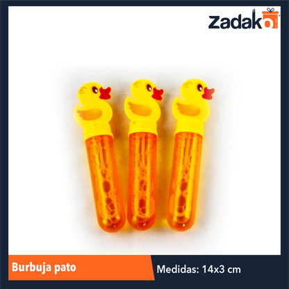 J-1275 BURBUJA PATO CON 24 PIEZAS O CAJA CON 18 PQTS