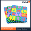 ZJ-1296 TAPETE INFANTIL NUMEROS Y LETRAS DE 6X6 CM INDIVIDUAL CON 1 PZ O CAJA CON 240 PZS