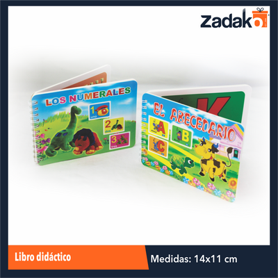 ZJ-1299 LIBRO DIDACTICO CON 1 PZ O CAJA CON 240 PZS