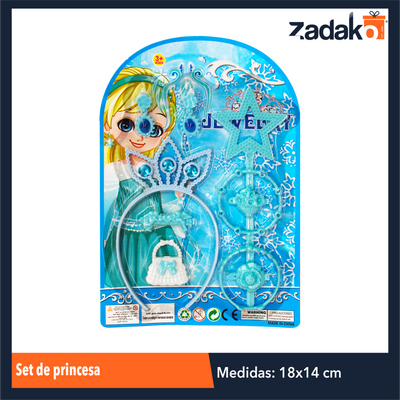 ZJ-1307 SET DE PRINCESA CON 1 PZ O CAJA CON 428 PZS