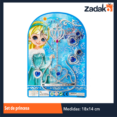 ZJ-1311 SET DE PRINCESA CON 1 PZ O CAJA CON 384 PZS