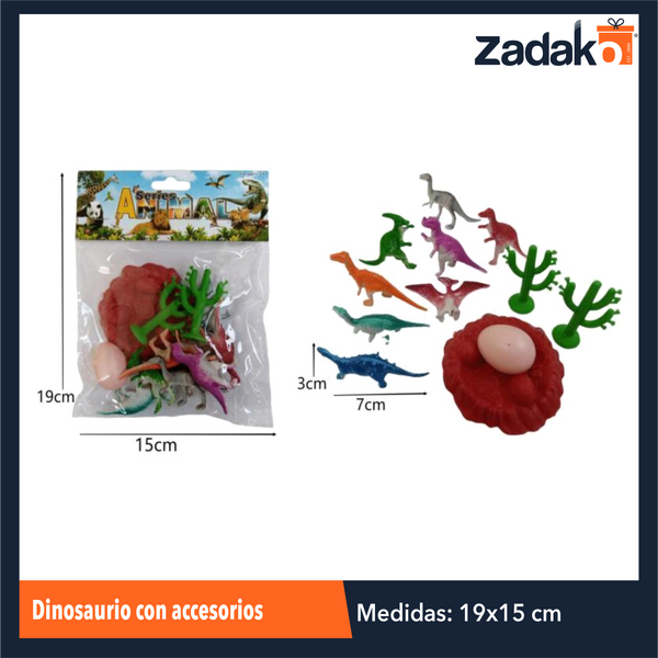 ZJ-1770 DINOSAURIO CON ACCESORIOS CON 1 PZ O CAJA CON 540 PZS