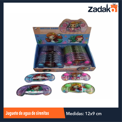 ZJ-1869 JUGUETE DE AGUA DE SIRENITAS CON 1 PZ O CAJA CON 192 PZS