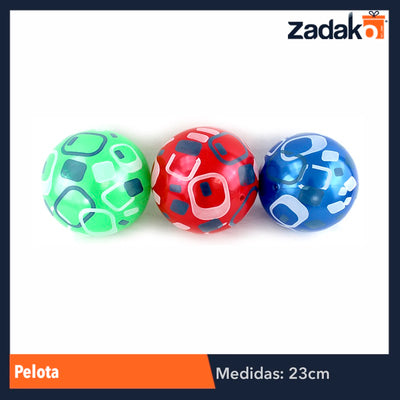 ZJ-0501 PELOTA 23 CM, CON 12 PZS, O CAJA CON 50 PQTS