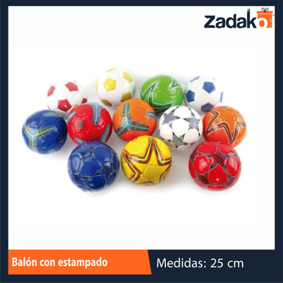 ZJ-1488 BALON CON ESTAMPADO CON 1 PZ O CAJA CON 100 PZS