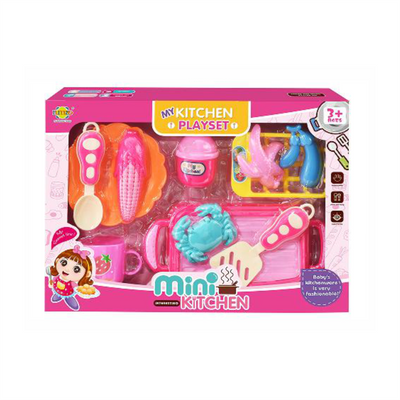 ZJ-1576 JUEGO DE COCINA INFANTIL CON 1 PZ O CAJA CON 48 PZS