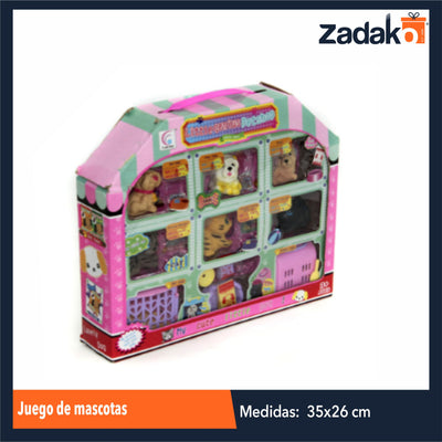 ZJ-1599 JUEGO DE MASCOTAS CON 1 PZ O CAJA CON 36 PZS