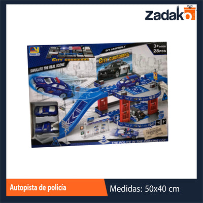 Z-02-JGT-009161 | ZJ-1697 AUTOPISTA DE POLICIA CON 1 PZ O CAJA CON 36 PZS