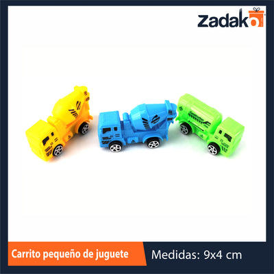 ZJ-2076 CARRITO PEQUEÑO DE JUGUETE CON 1 PZ O CAJA CON 1800 PZS