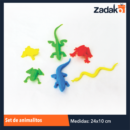 ZK-8012 SET DE ANIMALITOS CON 1 PZ O CAJA CON 720 PZS