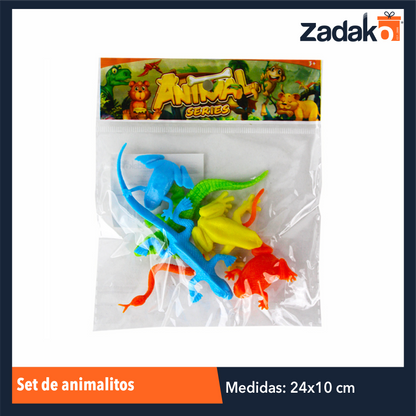 ZK-8012 SET DE ANIMALITOS CON 1 PZ O CAJA CON 720 PZS