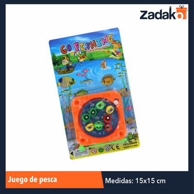 K-8075 JUEGO DE PESCA CON 1 PZ O CAJA CON 288 PZS