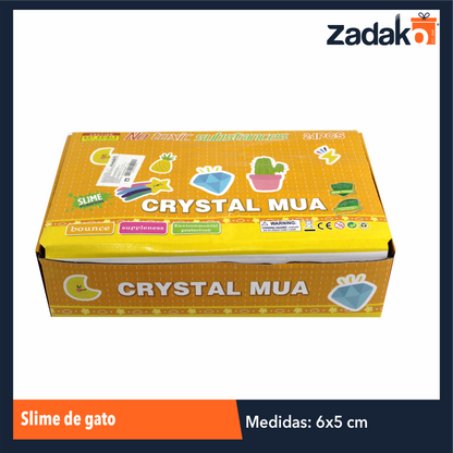 ZK-8096 SLIME DE GATO CON 24 PZS O CAJA CON 20 PQTS