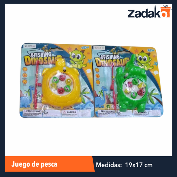 ZK-8192  ZJ-1214 JUEGO DE PESCA CON 1 PZ O CAJA CON 360 PZS