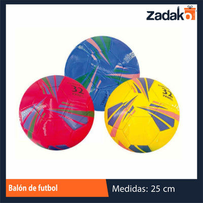 ZK-2005 BALON DE FUTBOL CON 1 PZ O CAJA CON 60 PZS