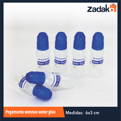 ZP-1018 PEGAMENTO WENNUO WATER GLUE CON 24 PZS O CAJA CON 12 PQTS