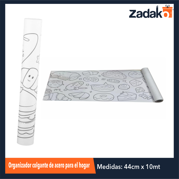 ZP-1169 ROLLO PARA COLOREAR  CON 1 PZ O CAJA CON 70 PZS