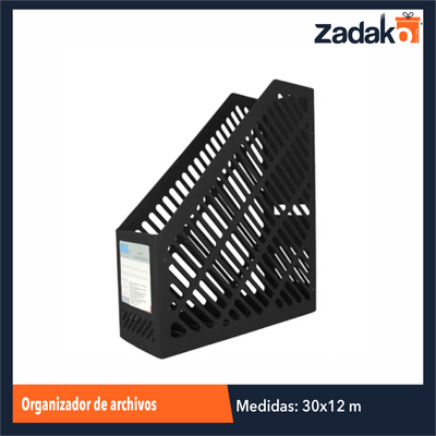 ZP-1393 ORGANIZADOR DE ARCHIVOS CON 1 PZ O CAJA CON 48 PZS