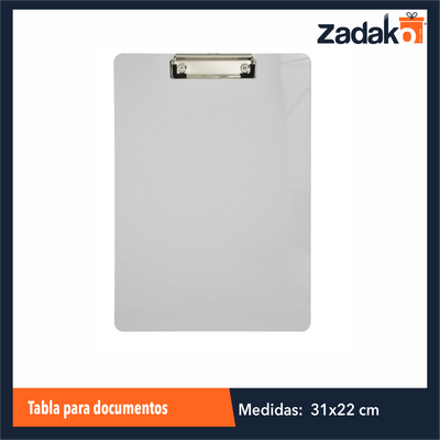 ZP-1500 TABLA PARA DOCUMENTOS CON 1 PZ O CAJA CON 120 PZS