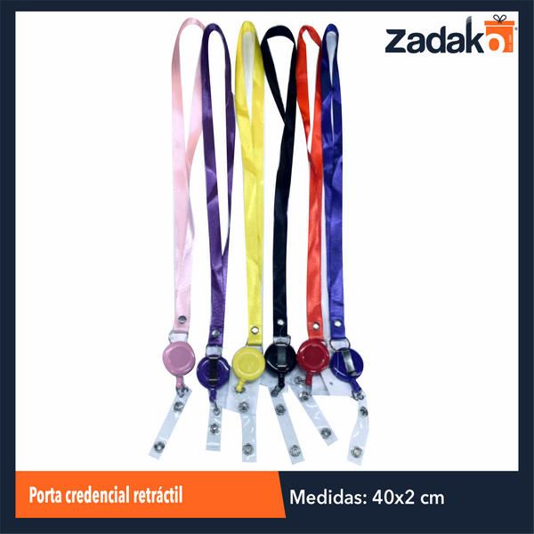 ZP-1545 PORTA CREDENCIAL RETRACTIL    CON 1 PZS O CAJA CON 2000 PZS