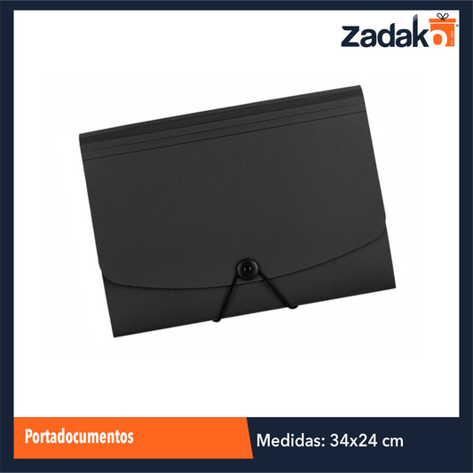 ZP-1550 PORTADOCUMENTOS 33x24x2 CM CON 1 PZ O CAJA CON 80 PZS