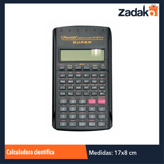 ZP-1634 CALCULADORA CIENTIFICA CON 1 PZ O CAJA CON 150 PZS