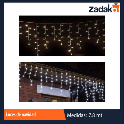 ZT-0373 CORTINA DE LUCES CON 1 PZ O CAJA CON 36 PZS