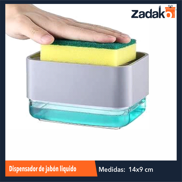 ZC-0452 DISPENSADOR DE JABON LIQUIDO CON 1 PZ O CAJA CON 100 PZS