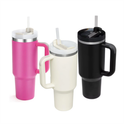 ZC-0668 VASO CON ASA  STANLEY 40 ONZAS CON 1 PZ O CAJA CON 25 PZS