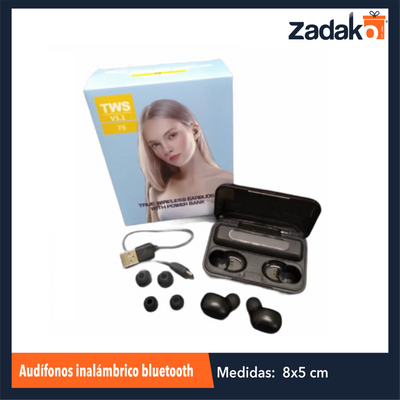 ZE-2008 AUDIFONOS INALAMBRICOS BLUETOOTH CON 1 PZ O CAJA CON 100 PZS