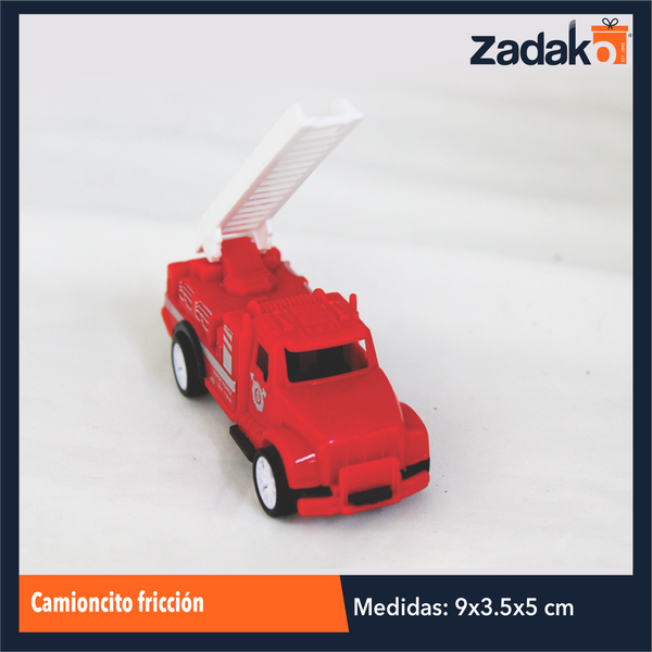 ZK-8169 CAMIONCITO FRICCION CON 1 PZ O CAJA CON 800 PZS