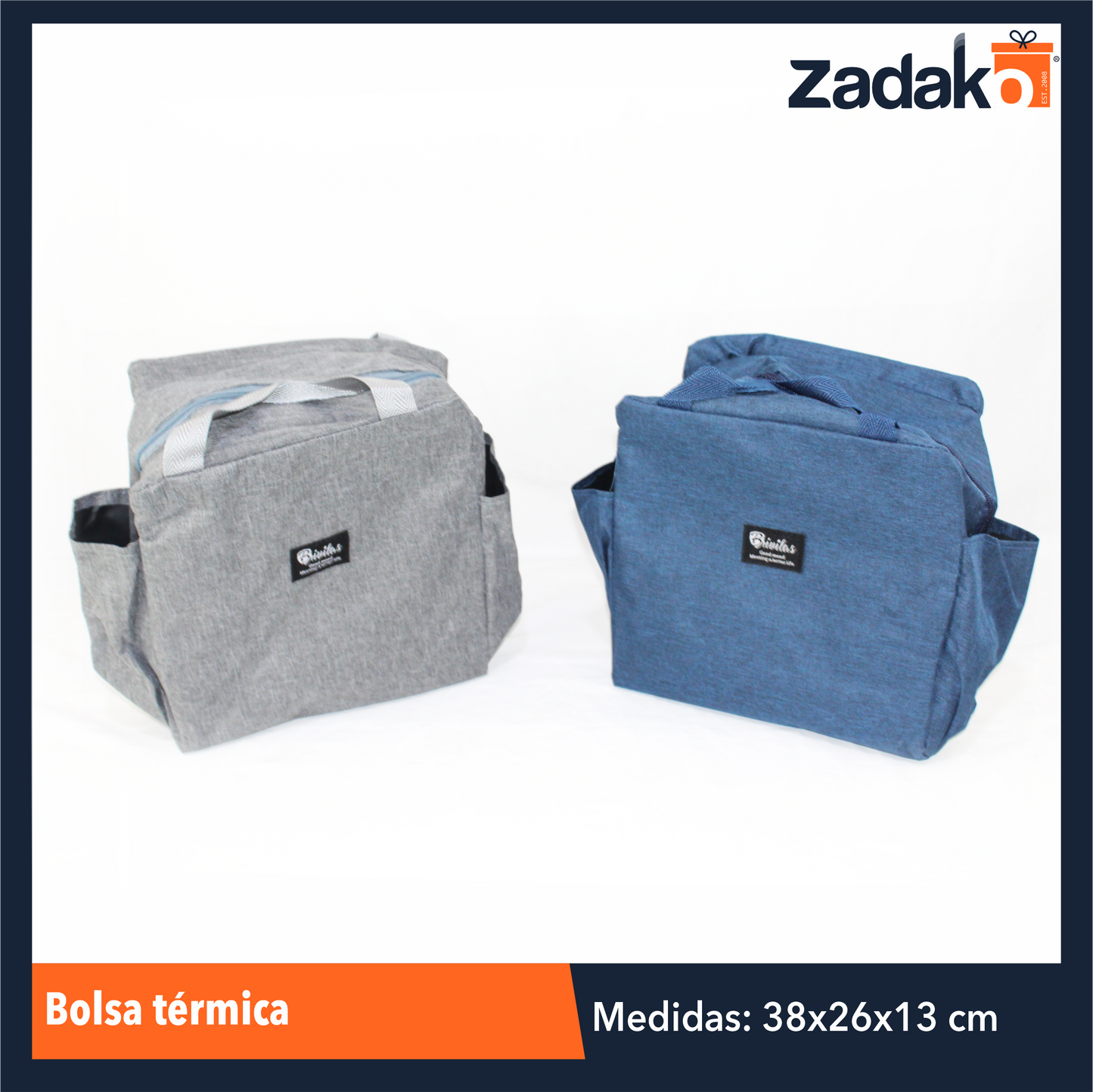 ZM-0032 BOLSA TERMICA CON 1 PIEZA O CAJA CON 100 PZS